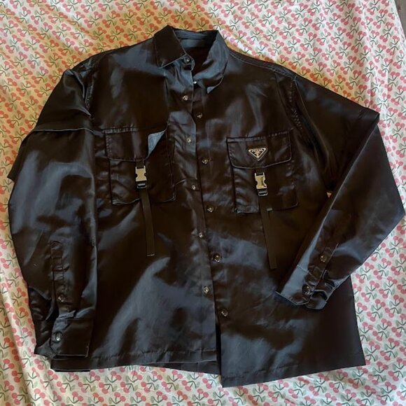 Prada Re-Nylon Shirt - Picture 1 of 3